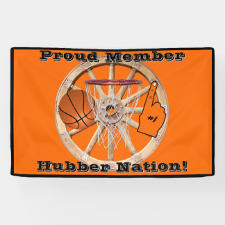 Hubber Nation Basketball Banner