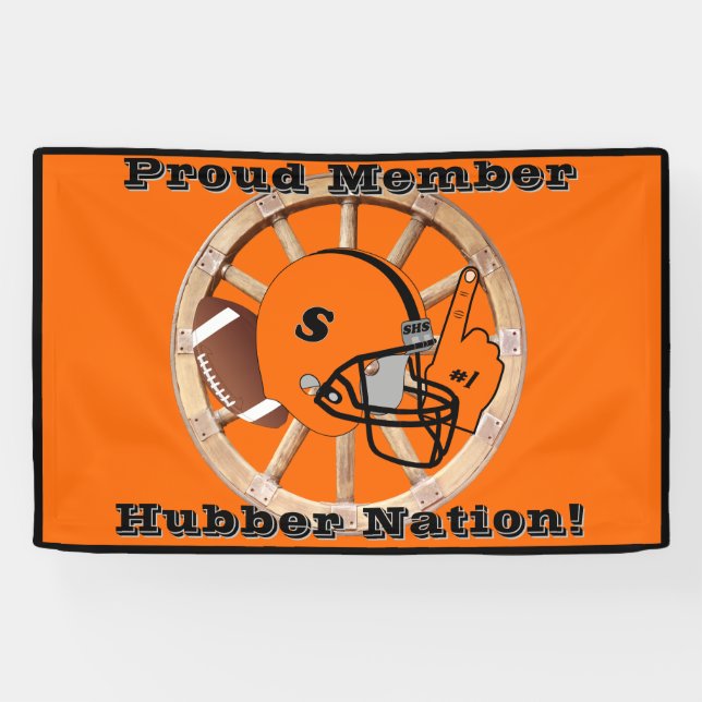 Hubber Nation Football Banner (Horizontal)