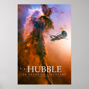 Hubble - 30 Years of Discovery Poster