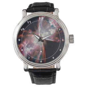 Hubble & Butterfly Nebula - Outer Space (Watch) Watch