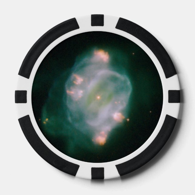Hubble Captures Stars Going Out in Style Poker Chips (Front)
