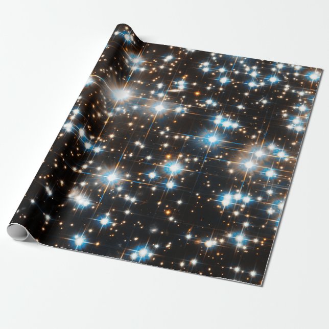 HUBBLE DEEP SPACE ASTROPHOTO WRAPPING PAPER (Unrolled)