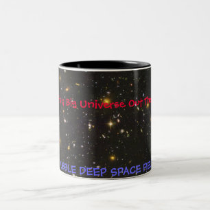 HUBBLE DEEP SPACE FIELD Two-Tone COFFEE MUG
