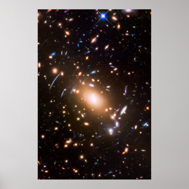 Hubble Frontier Field Poster (Front)