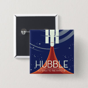 Hubble Gateway to the Universe 2 Inch Square Button