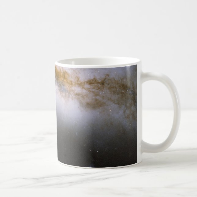Hubble Interacting Galaxy NGC 520 Coffee Mug (Right)