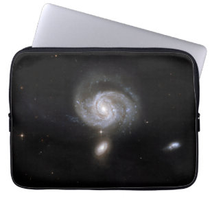Hubble Interacting Galaxy NGC 7674 Laptop Sleeve