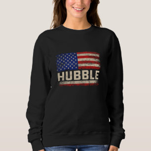 HUBBLE Last Name Shirt HUBBLE Name American Flag