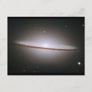Hubble mosaic of the majestic Sombrero Galaxy Postcard