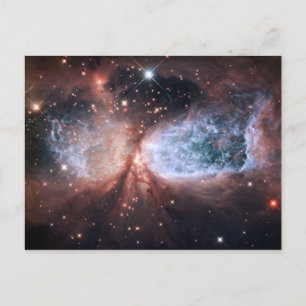 Hubble Snow Angel Postcard