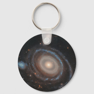 Hubble Space Telescope Bullseye Galaxy Keychain