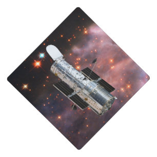 Hubble Space Telescope Graduation Cap Topper