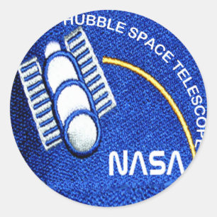 Hubble Space Telescope (HST) Classic Round Sticker