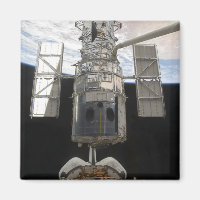 Hubble Space Telescope in Atlantis cargo bay