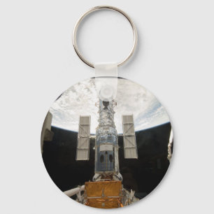 Hubble telescope keychain