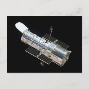 Hubble telescope postcard