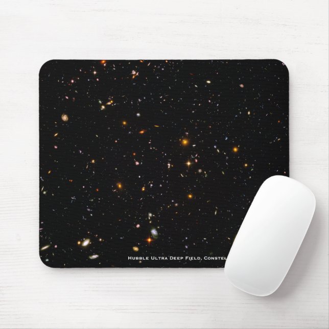 Hubble Telescope Ultra Deep Field Galaxies Photo Mouse Pad (With Mouse)