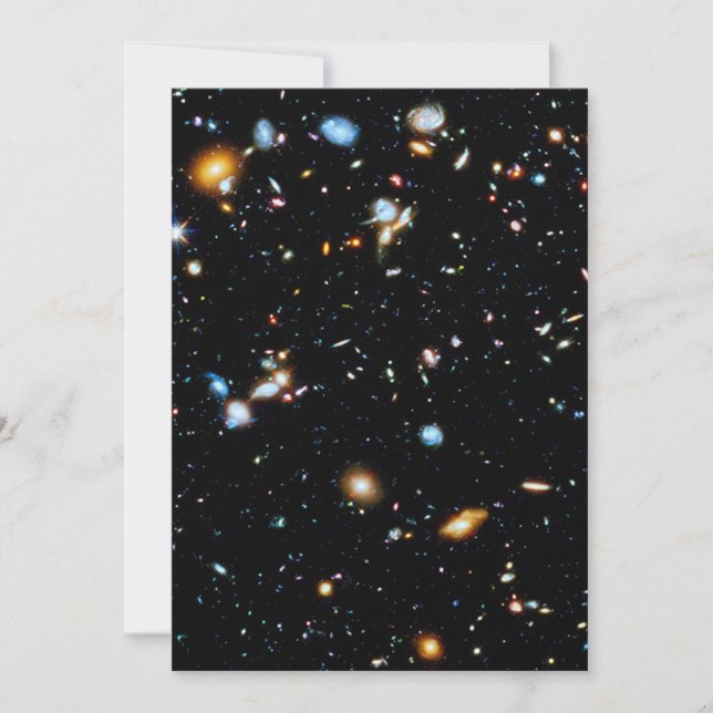 Hubble Ultra Deep Field Invitation (Front)