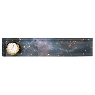 Hubble's 'Mystic Mountain' - Deep Space Nameplate