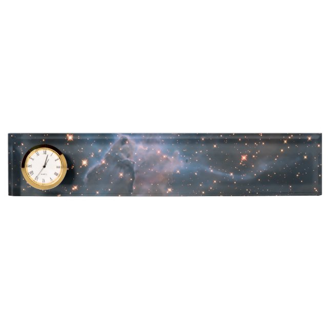 Hubble's 'Mystic Mountain' - Deep Space Nameplate (Front)