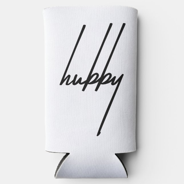 Hubby Can Cooler for Husband or Boyfriend (Front)