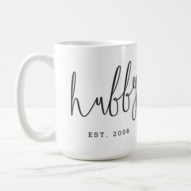 Hubby Couple Mug (Left)