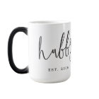 "Hubby" Couple Mug | Anniversaire | Mariage