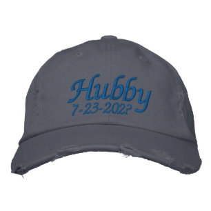 Hubby Embroidered Hat