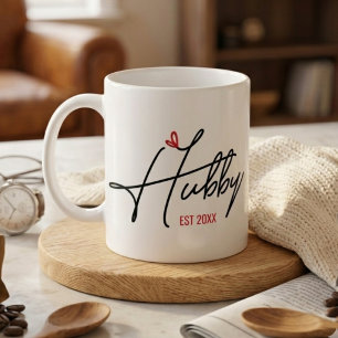 Hubby Established Personalized Coffee Mug