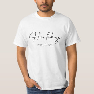 Hubby Just Married Newlywed T-Shirt