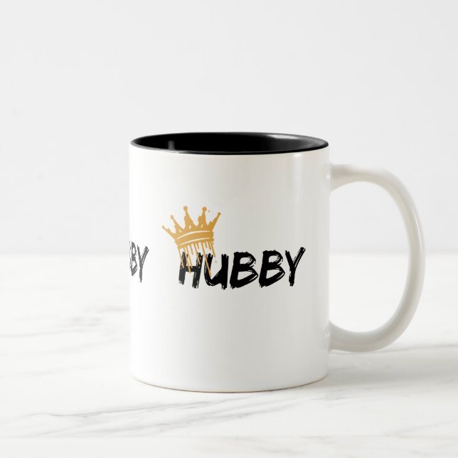 Hubby  Two-Tone coffee mug (Right)
