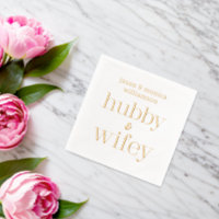 Hubby Wifey Monogrammed Wedding