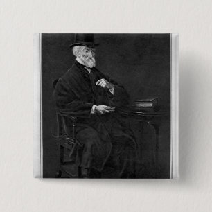 Hubert George de Burgh-Canning 2 Inch Square Button