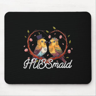 Hubsmaid Bride Funny Future Wife Humour Wedding Br Mouse Pad
