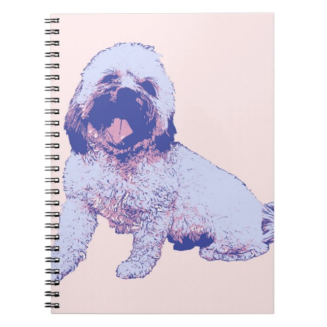 Huck the mutt notebook (Front)