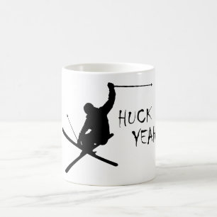Huck Yeah (Skiing) Coffee Mug