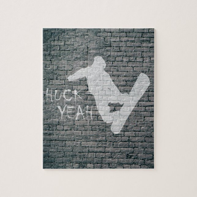 Huck Yeah (Snowboarding) Jigsaw Puzzle (Vertical)