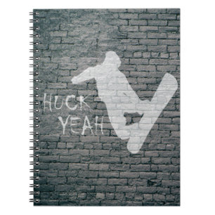 Huck Yeah (Snowboarding) Notebook