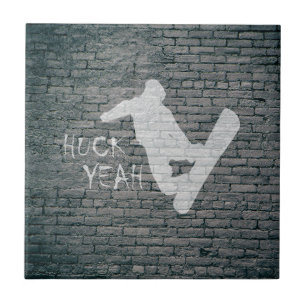 Huck Yeah (Snowboarding) Tile
