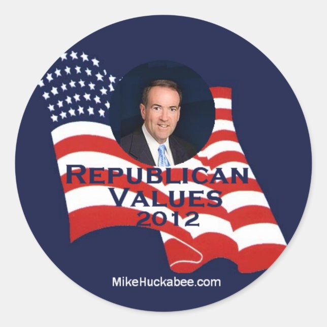 HUCKABEE 2012 Sticker (Front)