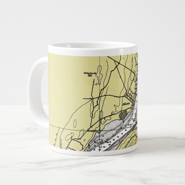 Hudson-Athens (1908), tasse à café (Devant gauche)