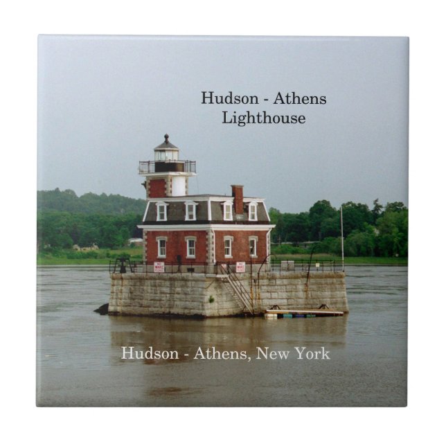 Hudson Athens Lighthouse tile (Front)