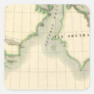 Hudson Bay 17 Square Sticker