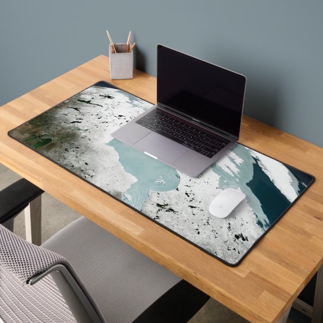 Hudson Bay Sea Ice On April 29, 2006. Desk Mat (Office 2)
