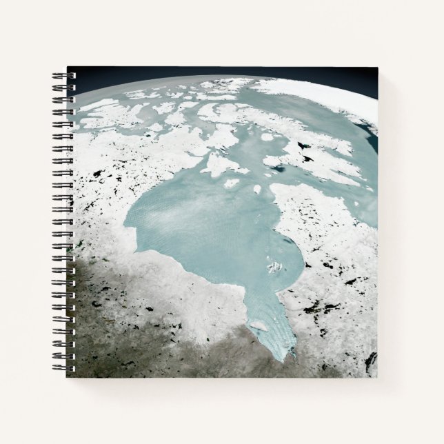 Hudson Bay Sea Ice On April 29, 2006. Notebook (Front)