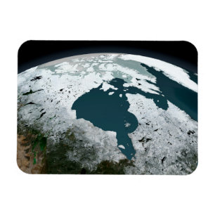 Hudson Bay Sea Ice On November 14, 2005. Magnet