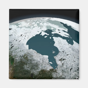 Hudson Bay Sea Ice On November 14, 2005. Magnet