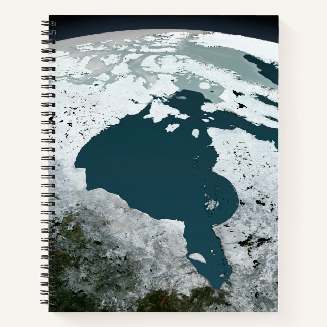 Hudson Bay Sea Ice On November 14, 2005. Notebook (Front)