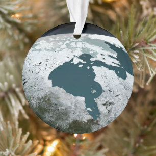 Hudson Bay Sea Ice On November 14, 2005. Ornament