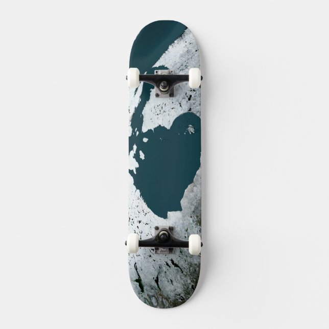 Hudson Bay Sea Ice On November 14, 2005. Skateboard (Front)